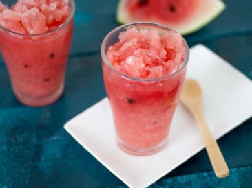 Watermelon sorbet