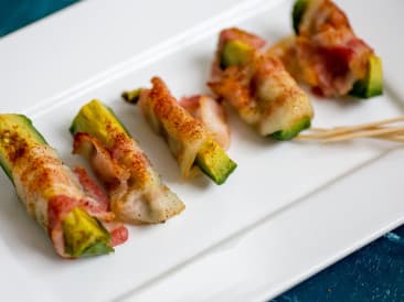 Avocado-Speck-Snack