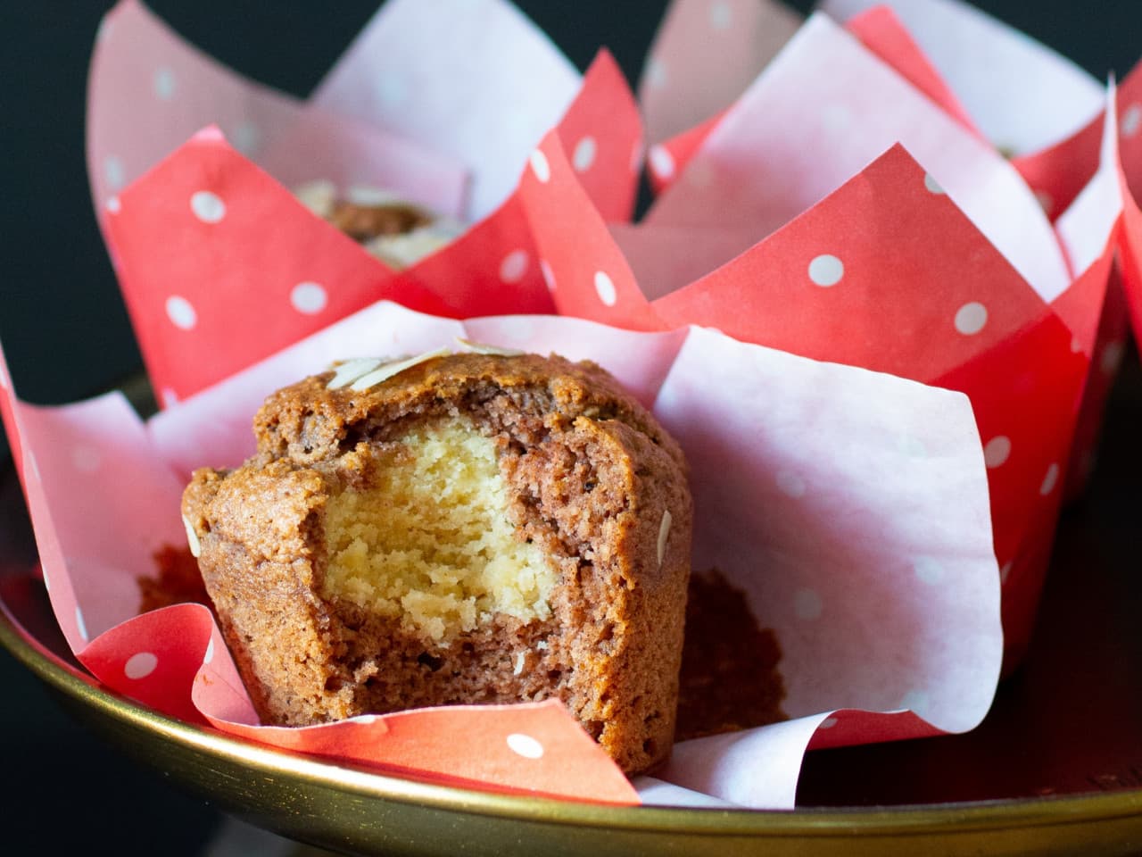 Muffins aux spéculums farcis