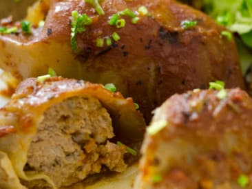 Cabbage rolls with minced meat from the Crock-Pot