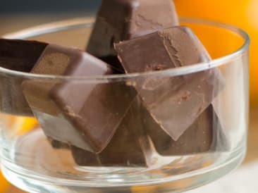 Orangen- und Schokoladenbonbons