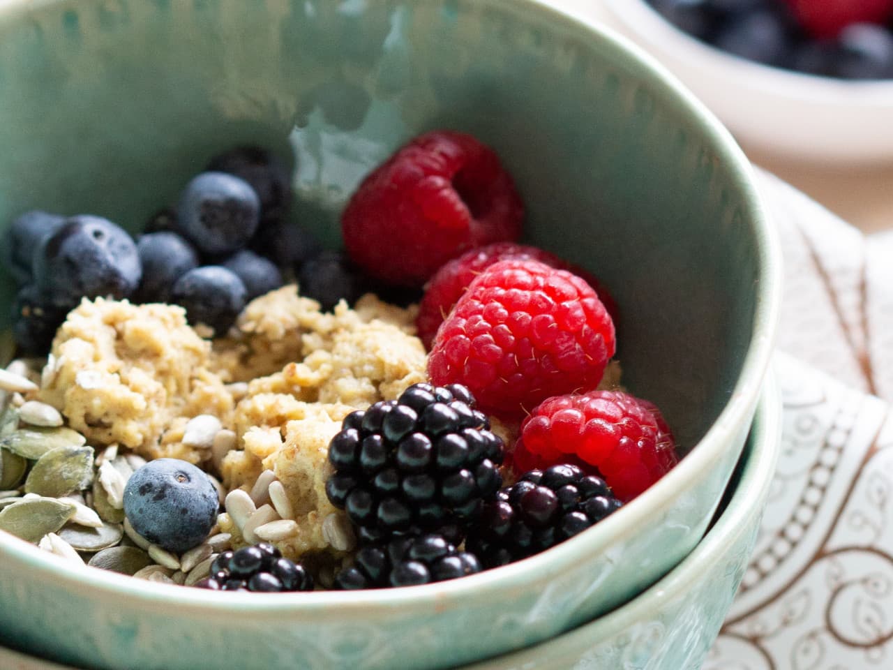 Paleo 'oatmeal' breakfast