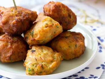 Veggie balls with plantain