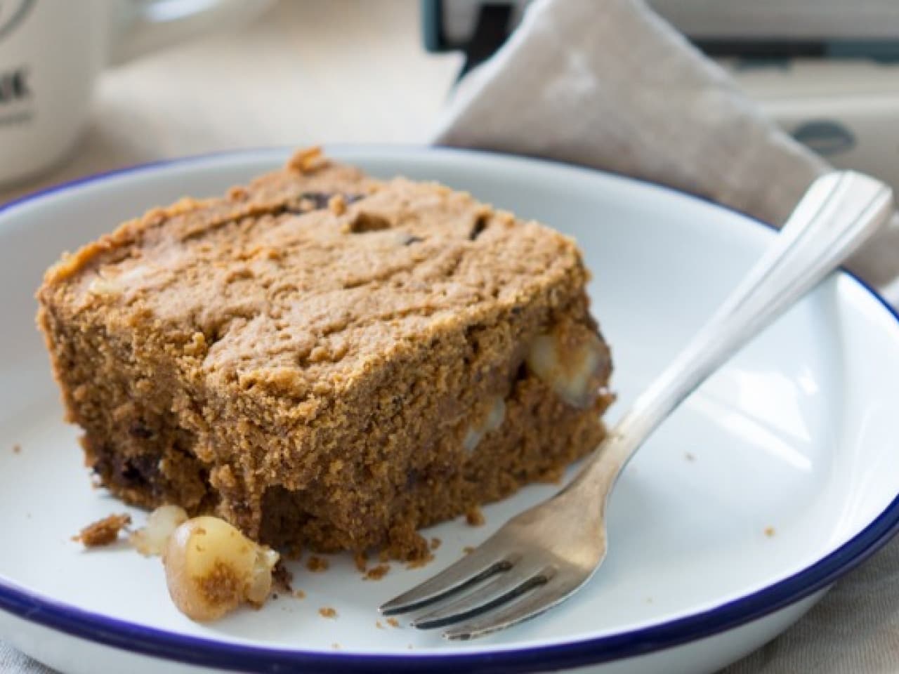 Gâteau au chocolat macadamia