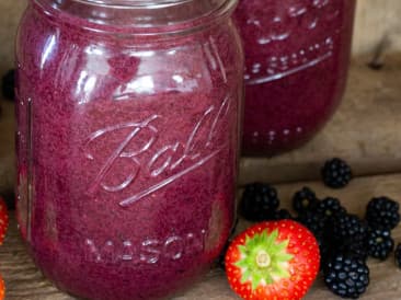 Fruity antioxidant smoothie