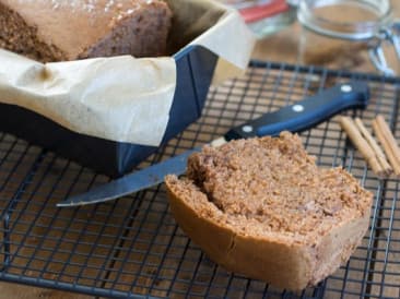 Paleo cinnamon almond bread