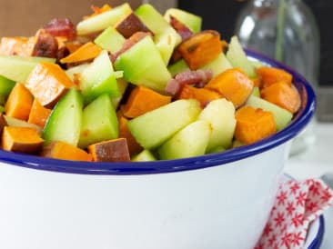 Ensalada de batata y melón