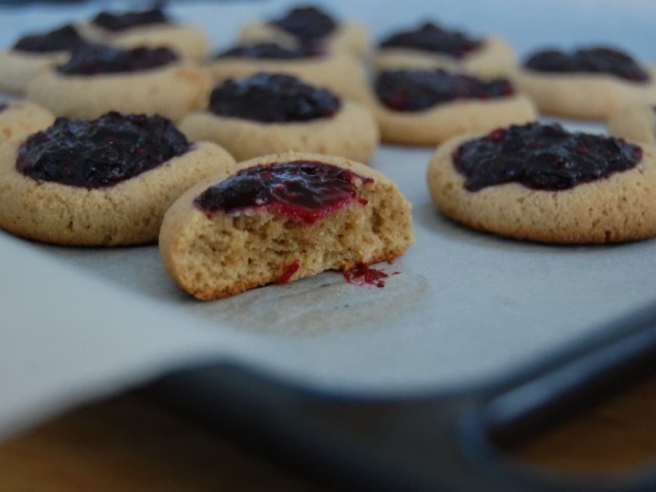 Biscuits à la confiture