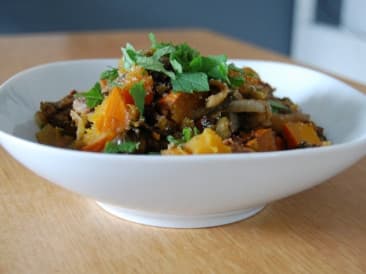 Lamb stew from the slow cooker