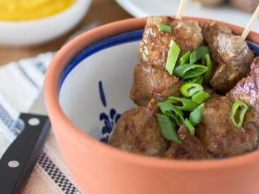Steak-Satay-Spieße