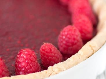 Tarte aux framboises