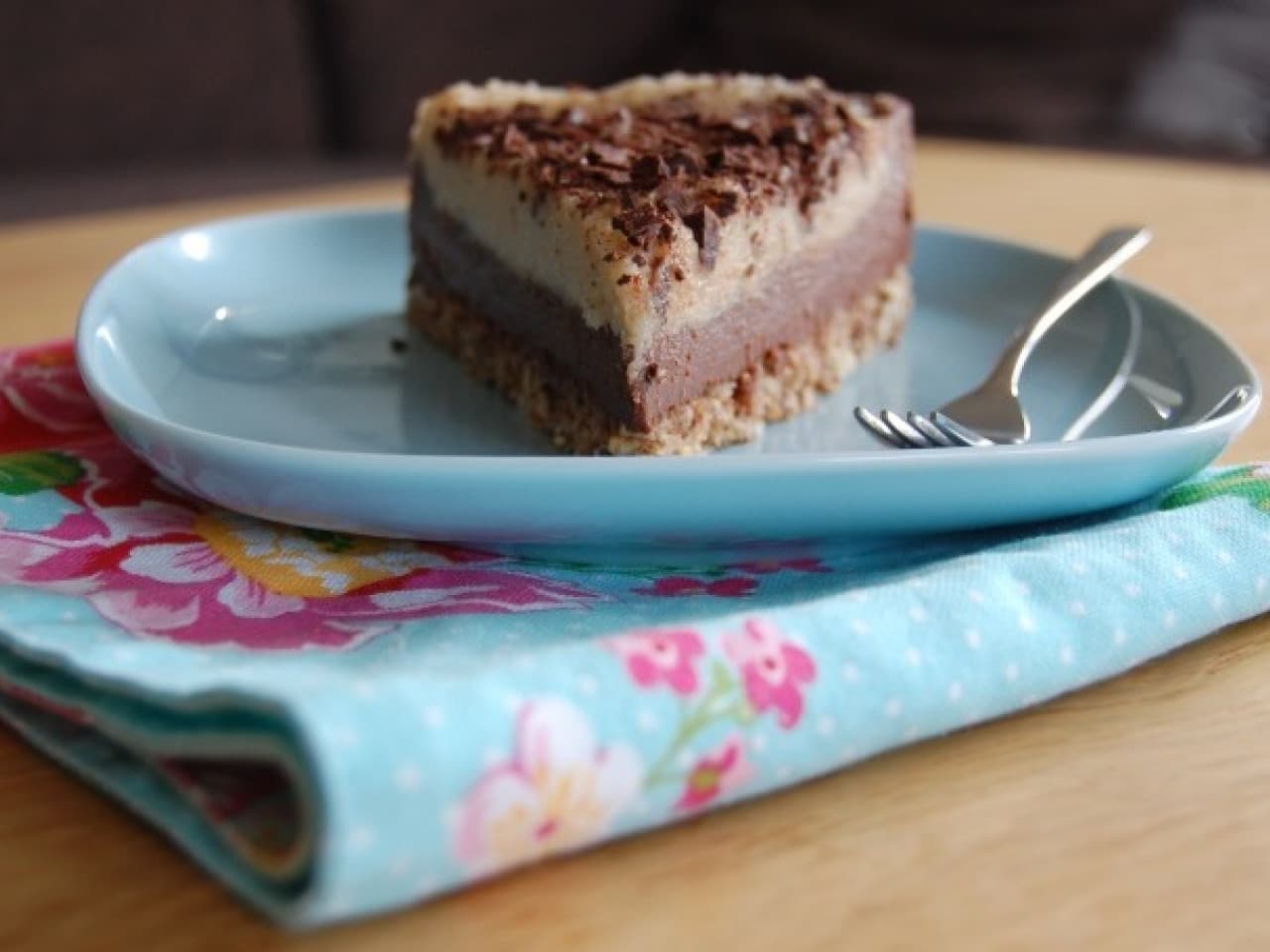 Gâteau vanille au chocolat