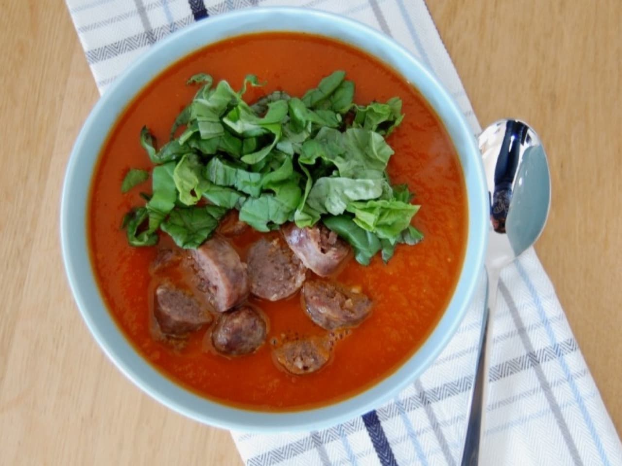 Sopa Balsámica de Tomate