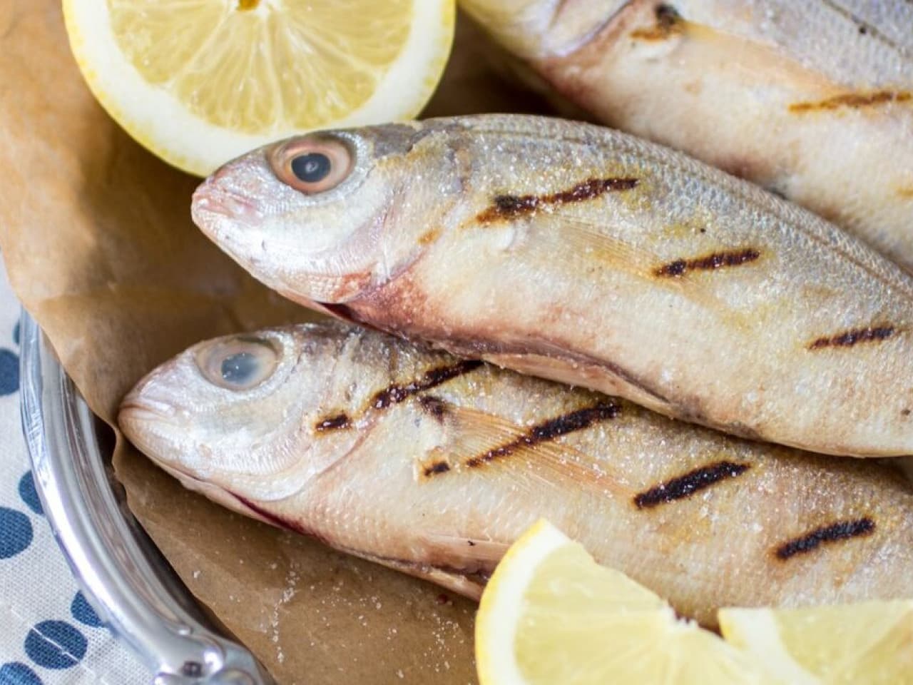 Pescado a la parrilla