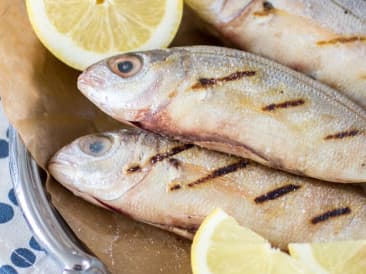 Pescado a la parrilla