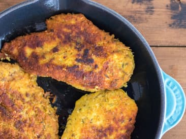 Coconut breaded chicken