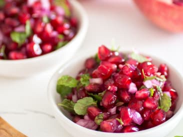 Pomegranate salsa