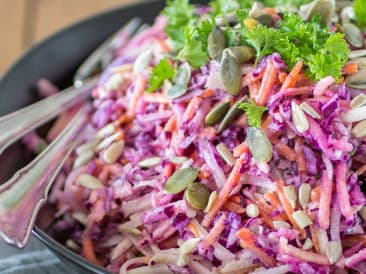 Salade de chou croustillante