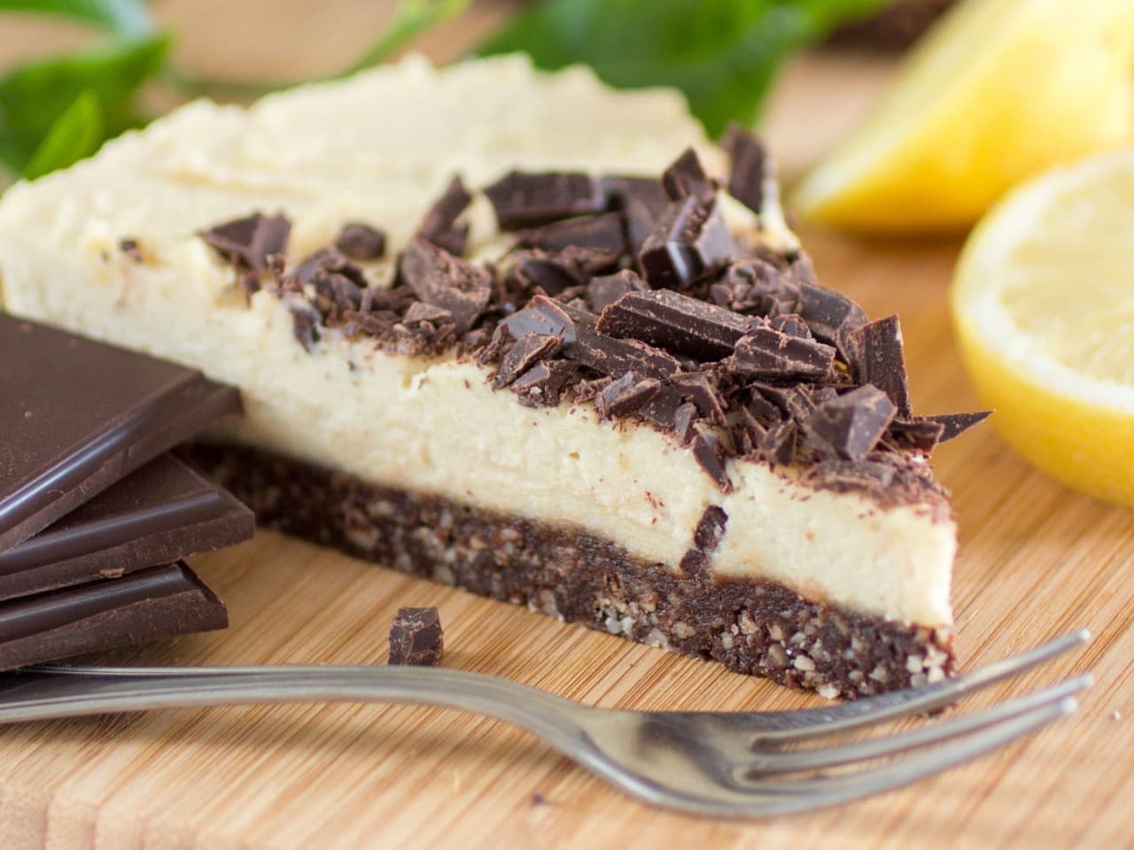Lemon cheesecake