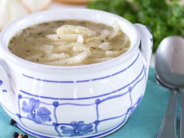 Onion soup