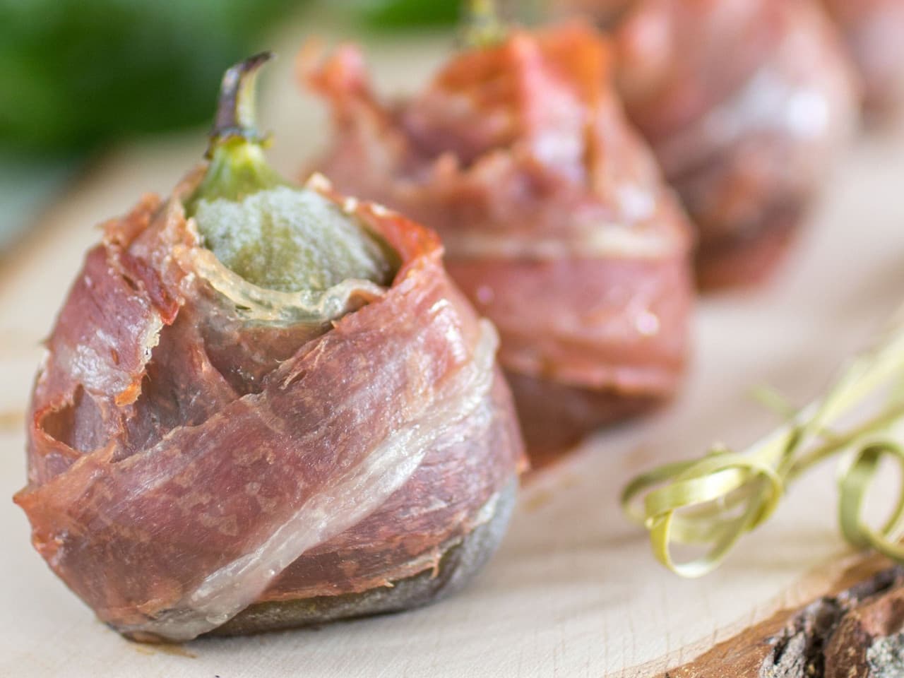 Higos con jamón de Parma