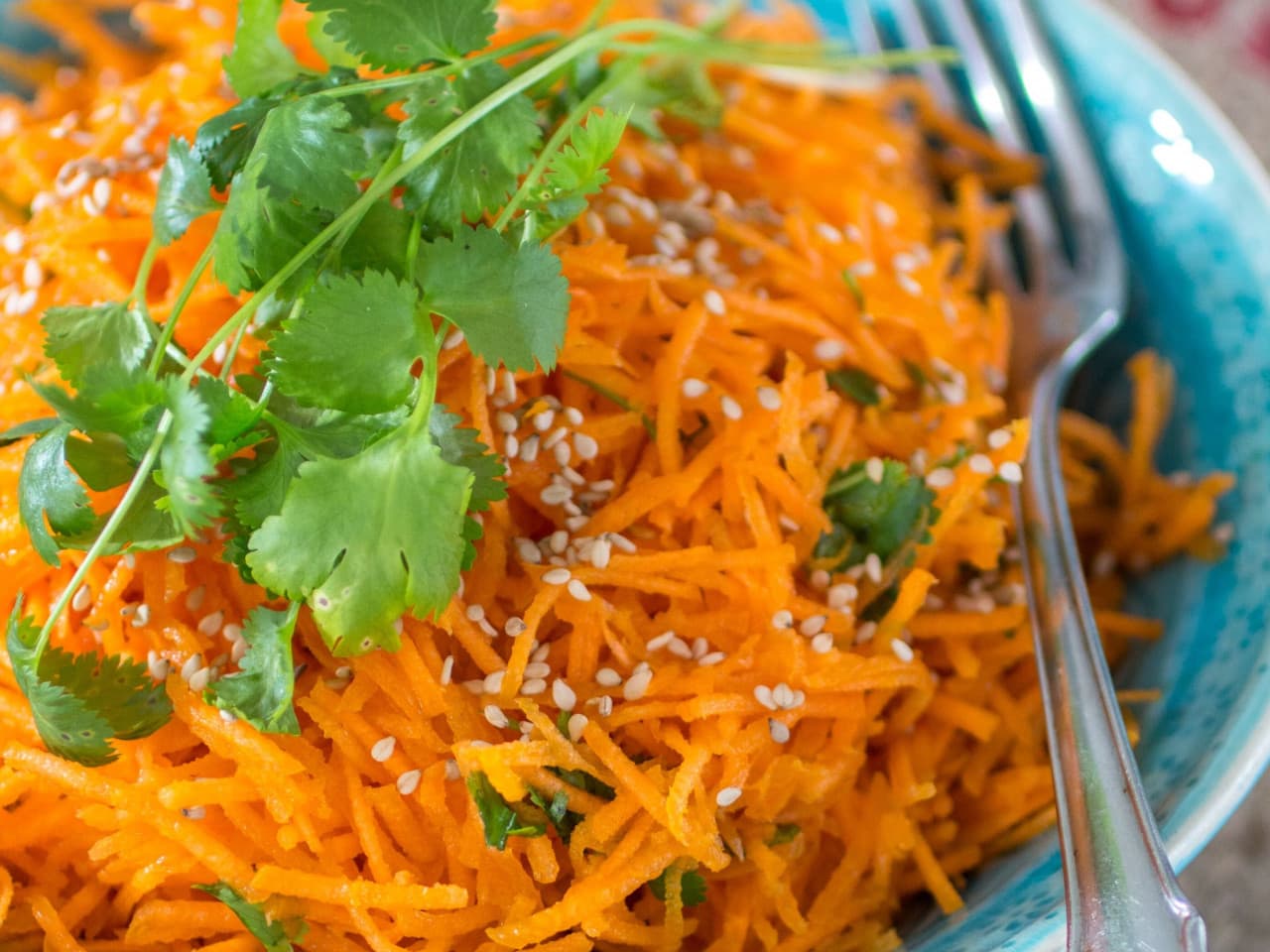 Ensalada de zanahoria y jengibre