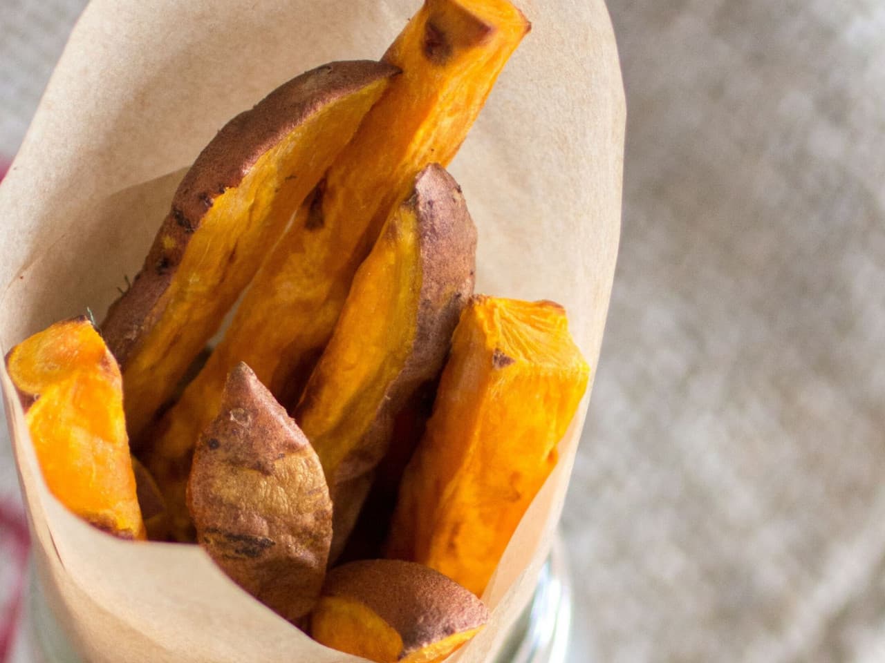 Frites de patates douces