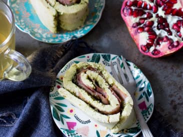 Sandwiches de jamón y pesto