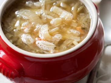 Soupe à l'oignon française