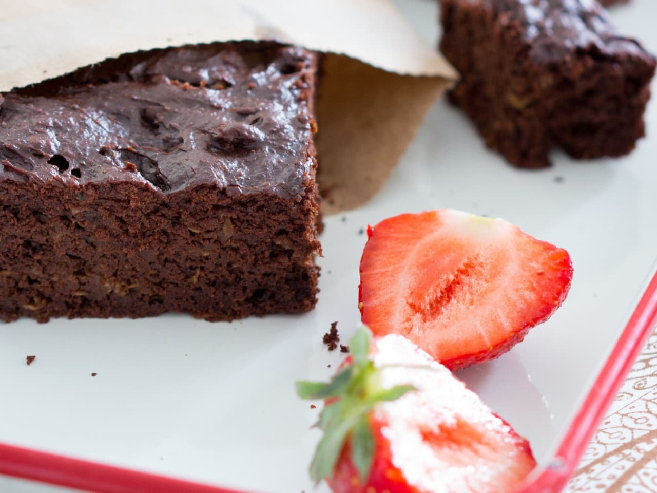 Brownies de calabacín