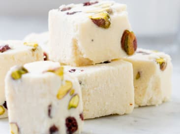 Witte Chocolade-Fudge