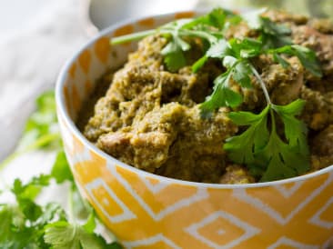 Green mango chicken