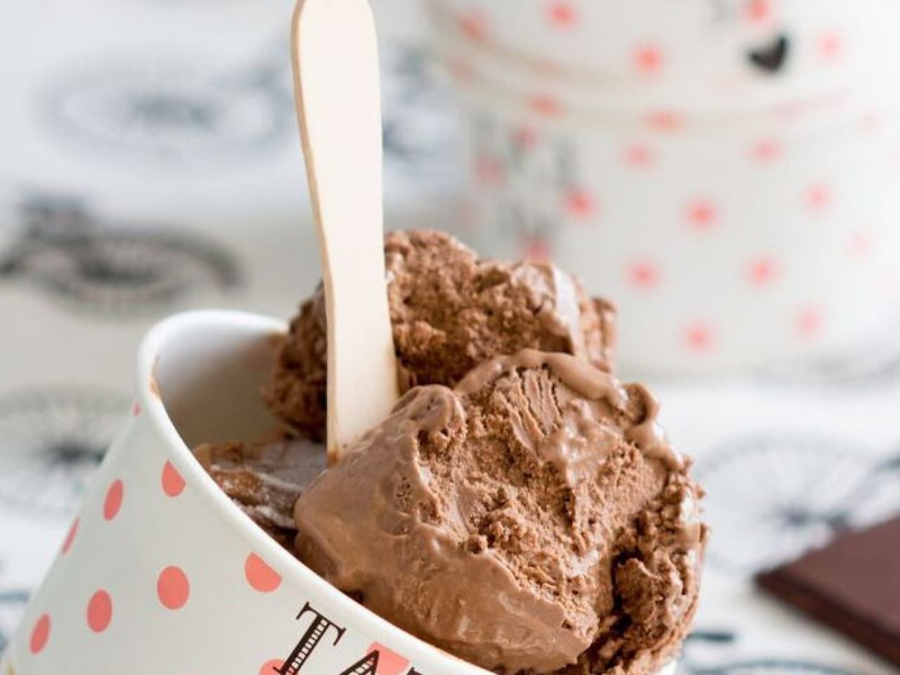 Helado de chocolate Paleo