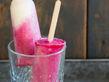 Kersen-Vanille Pops