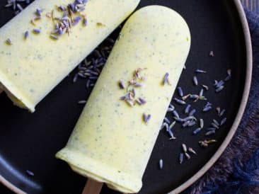 Mango ijsjes met Lavendel en Munt