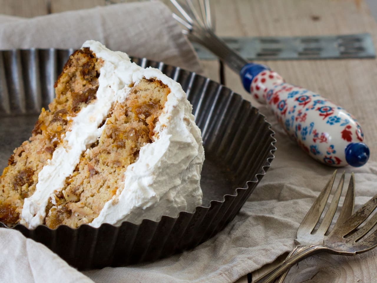 Pastel de chirivía