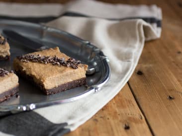 Macadamia coffee cheesecake