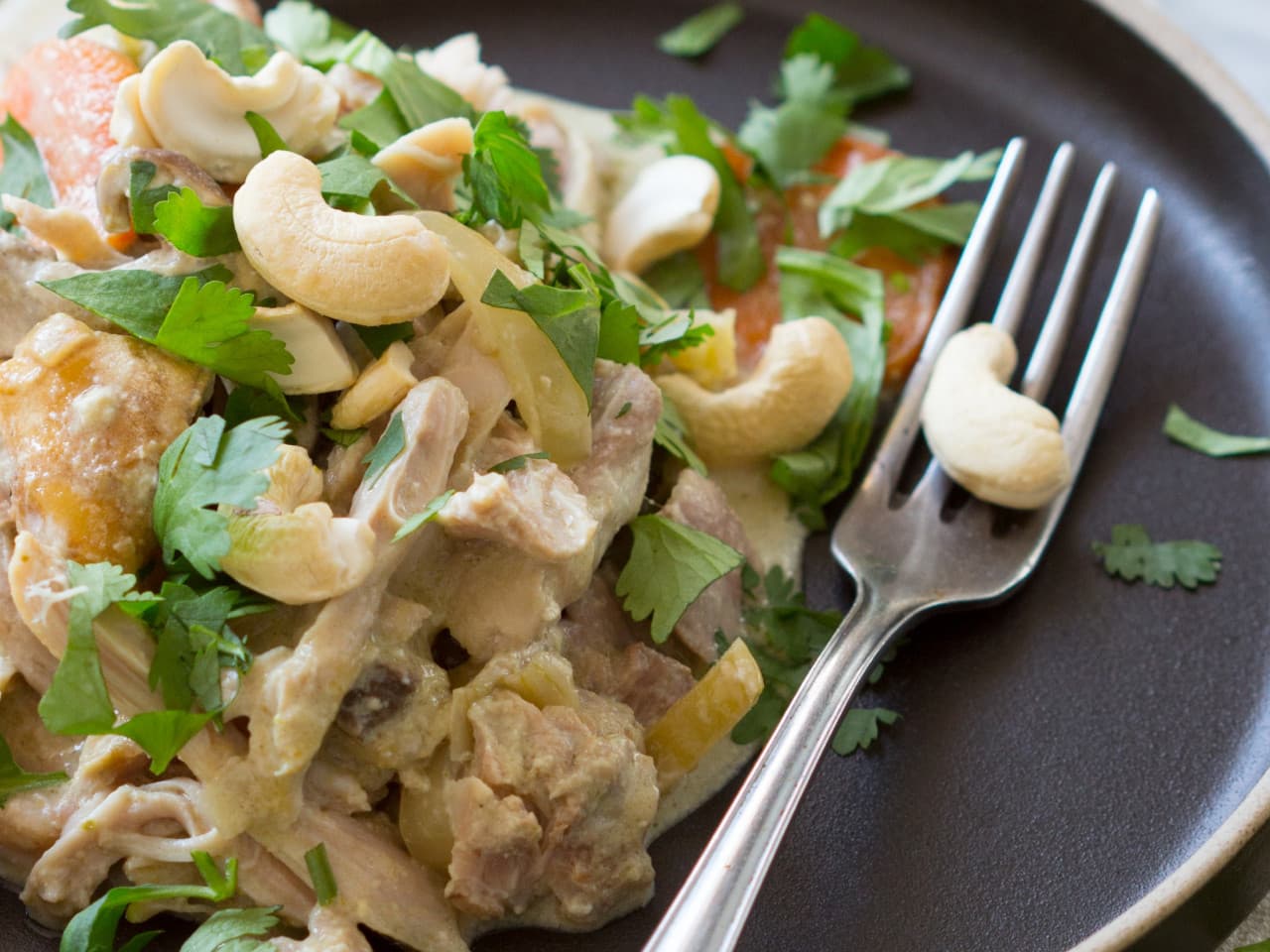 Curry de poulet thaï à la mijoteuse