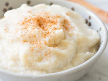 Cauliflower puree