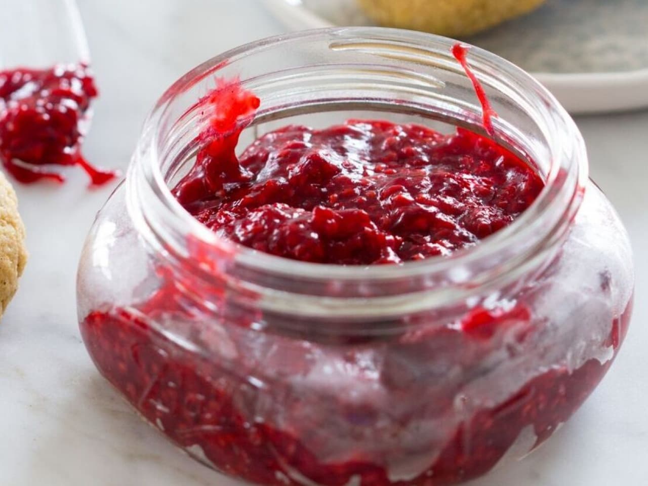 Confiture de framboise