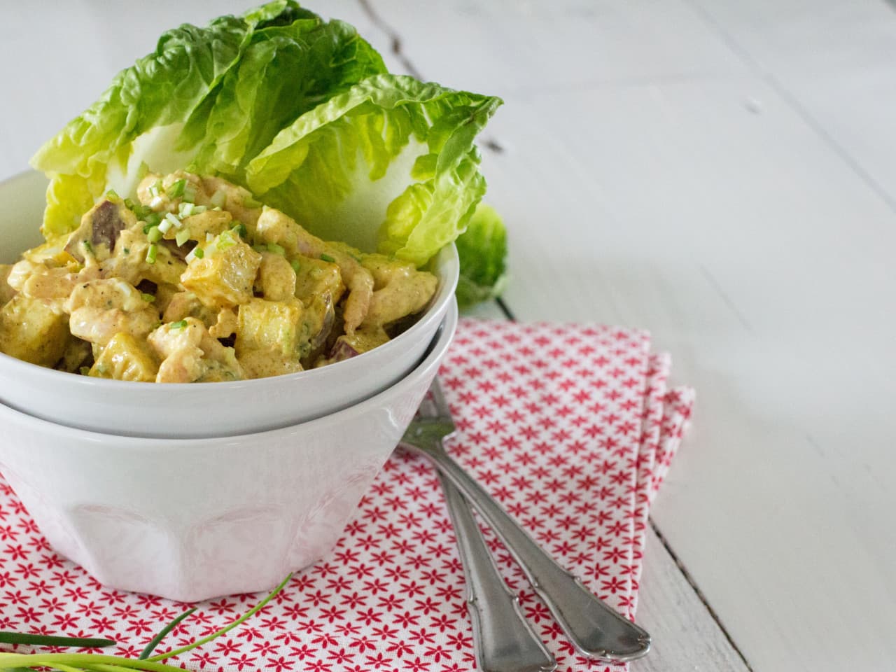 Salade de patate douce