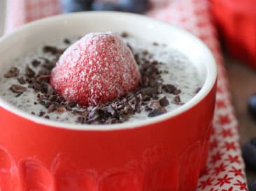 Coconut chia pudding