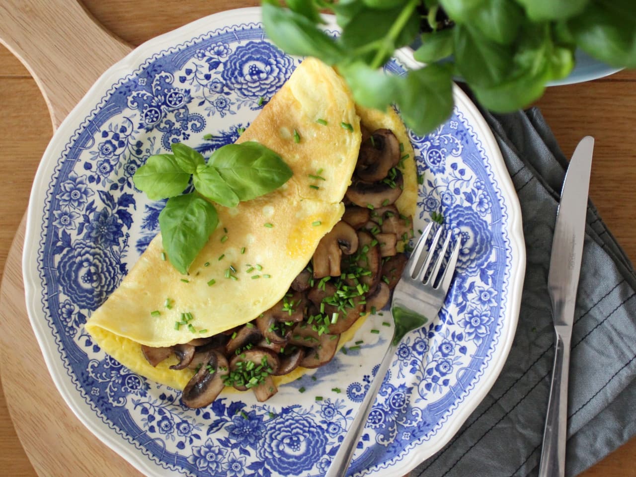 Tortilla de setas