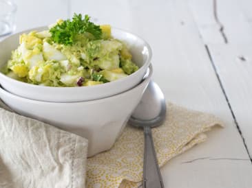 Salade aux œufs d'avocat