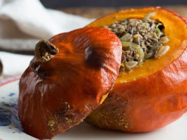 Calabaza rellena