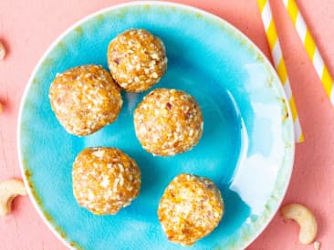 Mango lime energy bites