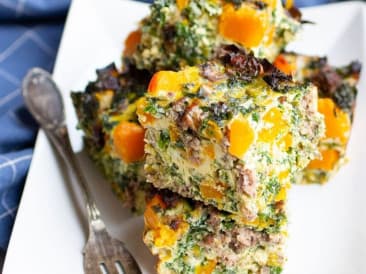 Crustless quiche