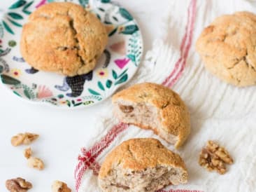 Galletas de plátano para el desayuno