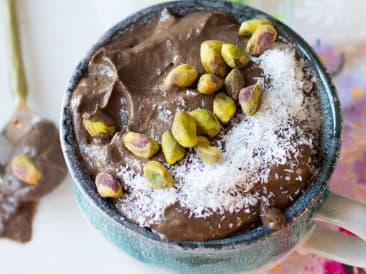 Batido de arándanos Choco