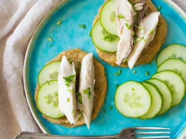 Plantain with mackerel